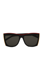 Paloma Rectangular Sunglasses